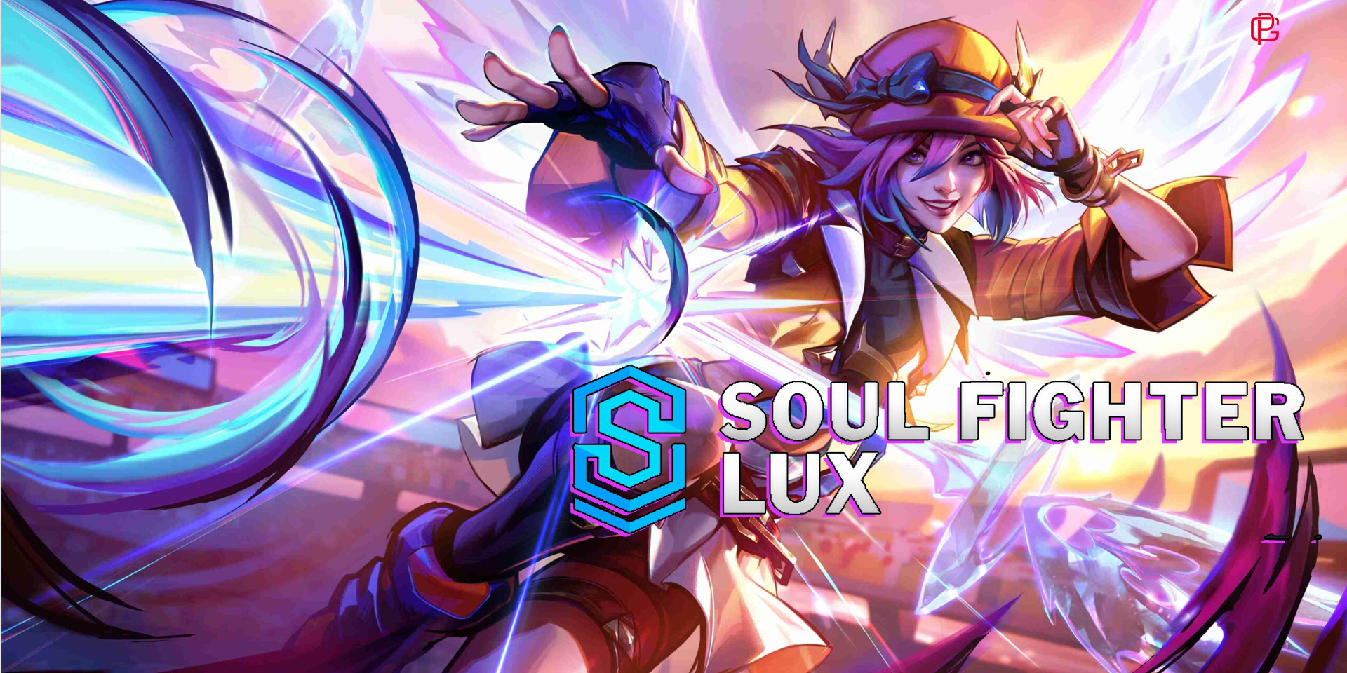 Lux Dengan Costume Soul Fighter League of Legends