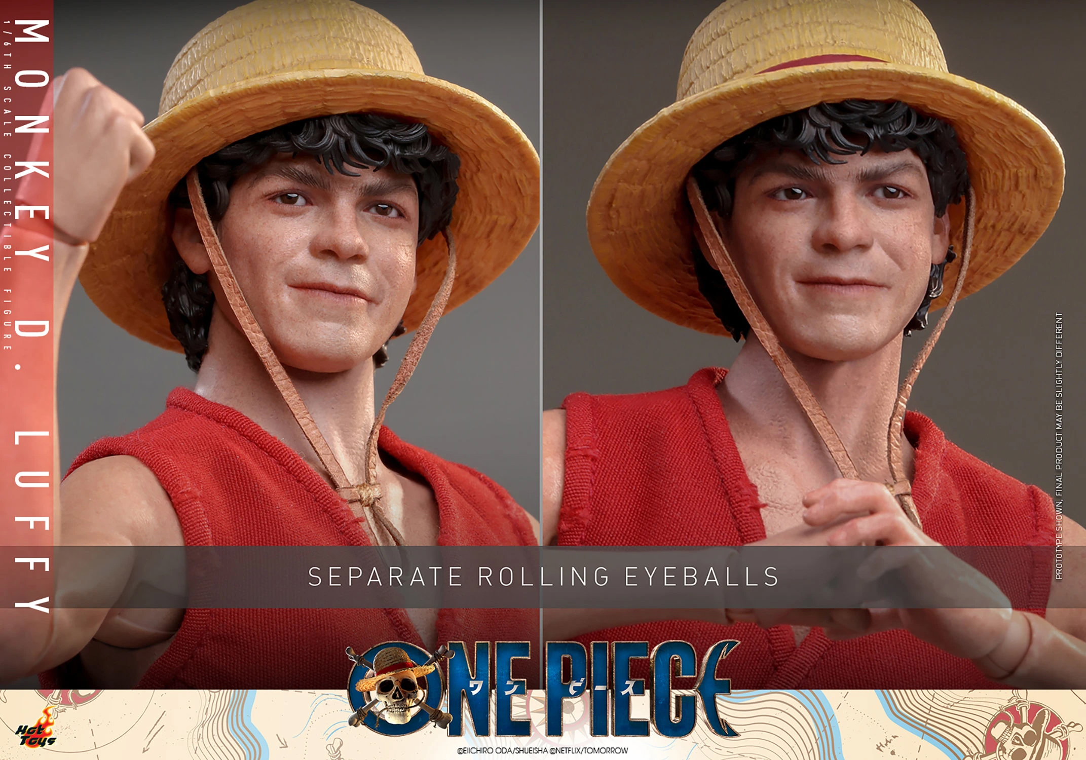 Hot Toys One Piece Hadir bersamaan Rilisnya Live Action Netflix