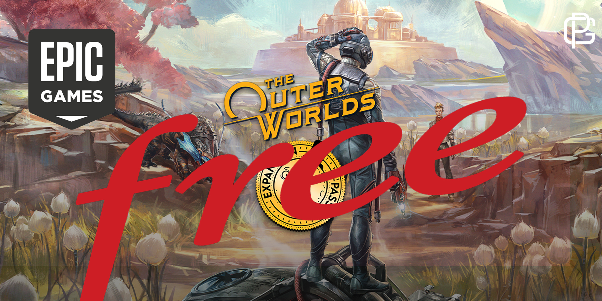 The Outer Worlds Free di Epic Games Store