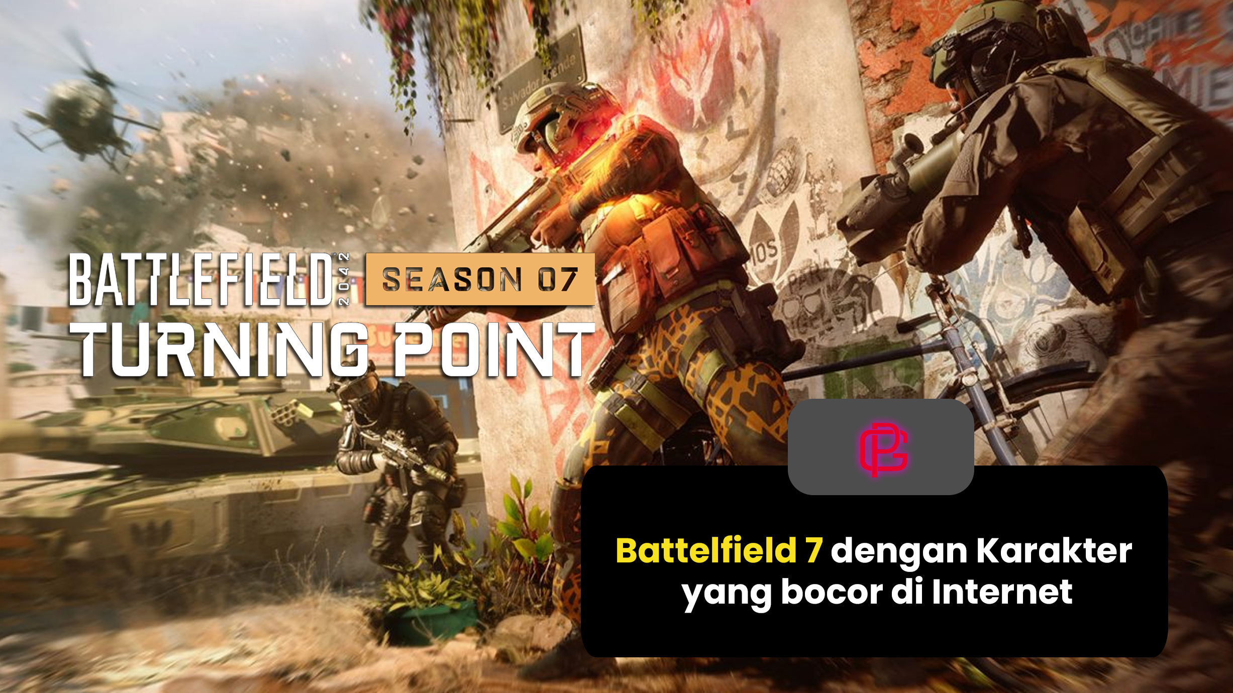 Battelfield 7 dengan Karakter yang bocor di Internet