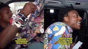 Kejadian Viral mengenai Batik saat kedatangan IShowSpeed