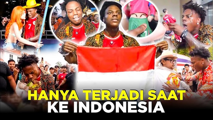 Hal menarik terjadi Ketika IShowSpeed ke Indonesia