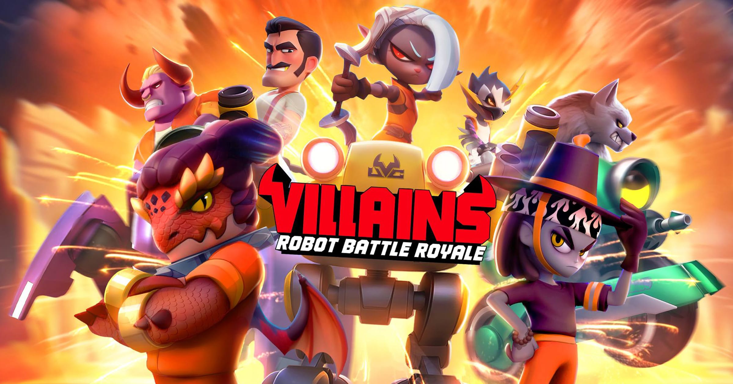 Villains Battle Royale Resmi Dirilis, Game Lokal Rasa Global