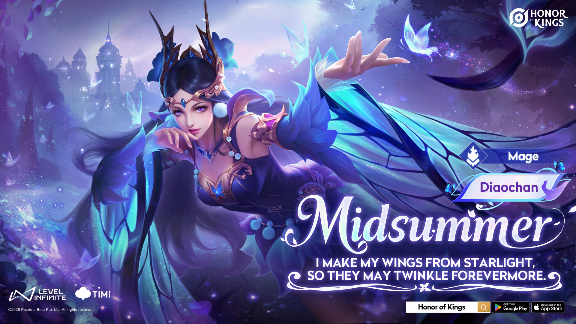 Cara Dapat Skin Diaochan Midsummer Limited di Honor of Kings