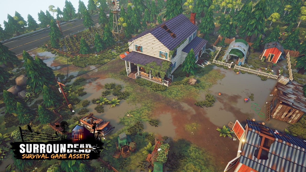 SurrounDead Capai Ribuan Pemain di Steam, Game Zombie