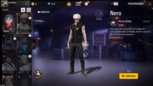 Nero Free Fire karakter baru dengan skill Cryo Mind