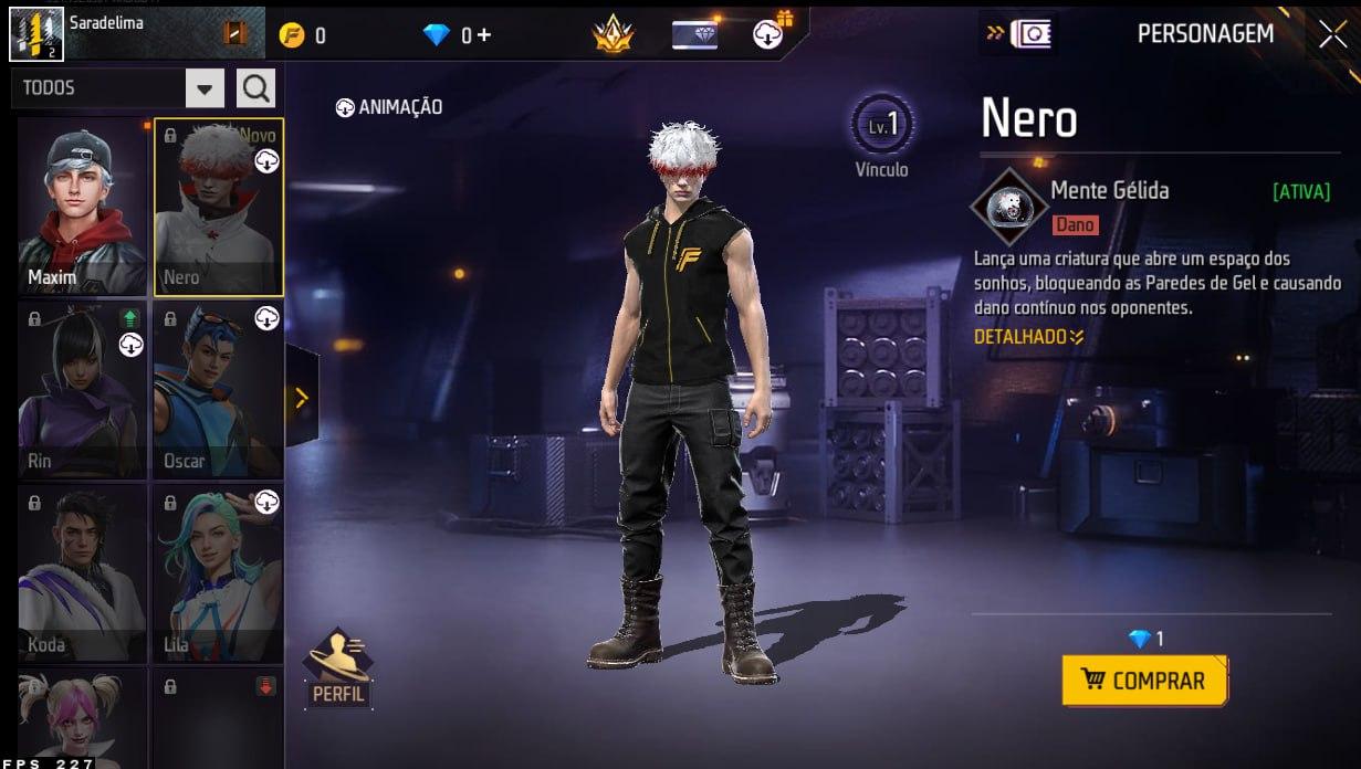 Nero Free Fire Hadir Akhir Oktober 2025, Skill dan Tanggal Rilis
